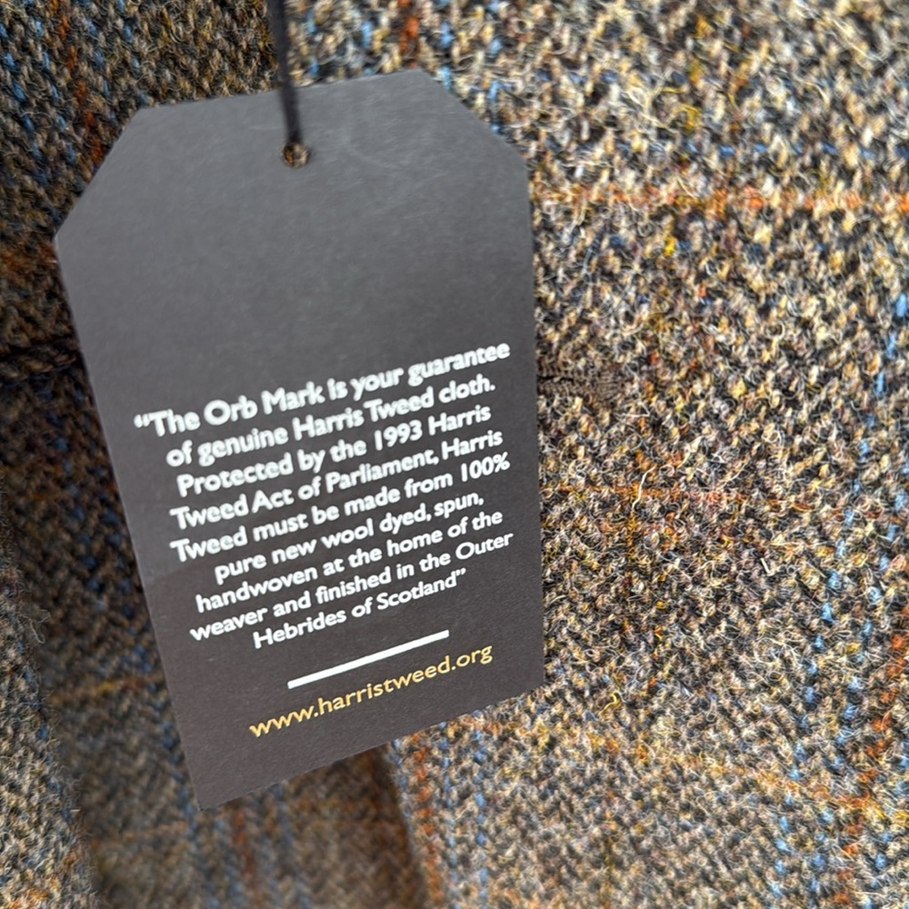 NWT Harris Tweed Blazer Size 46R - Picture 4 of 16